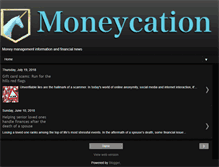 Tablet Screenshot of moneycation.com